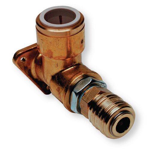 Boîtier de distribution avec raccord rapide AS 105 22 mm (Allemand)